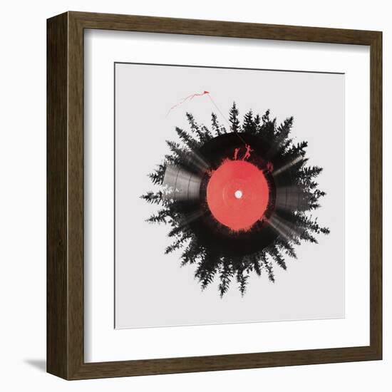 The Vinyl of My Life-Robert Farkas-Framed Giclee Print