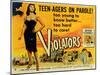 The Violators, 1957-null-Mounted Art Print