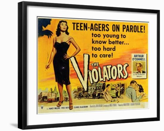 The Violators, 1957-null-Framed Art Print