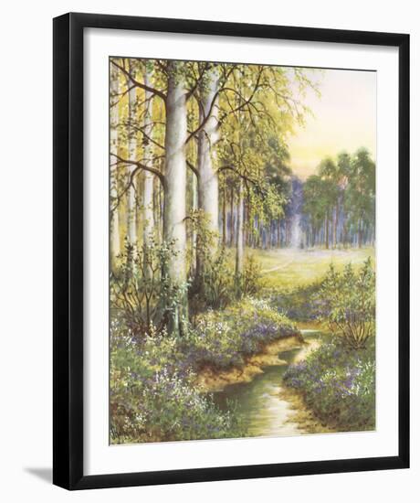 The Violet Bank-John Halford Ross-Framed Giclee Print