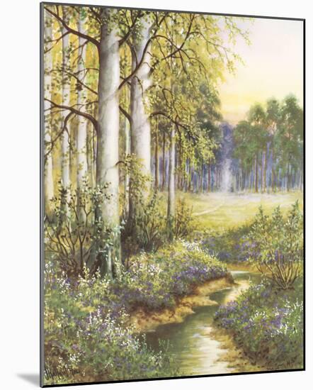 The Violet Bank-John Halford Ross-Mounted Giclee Print