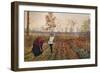 'The Violet Field',1867, (c1915)-Fred Walker-Framed Giclee Print