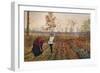 'The Violet Field',1867, (c1915)-Fred Walker-Framed Giclee Print