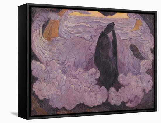 The Violet Wave, circa 1895-6-Georges Lacombe-Framed Stretched Canvas