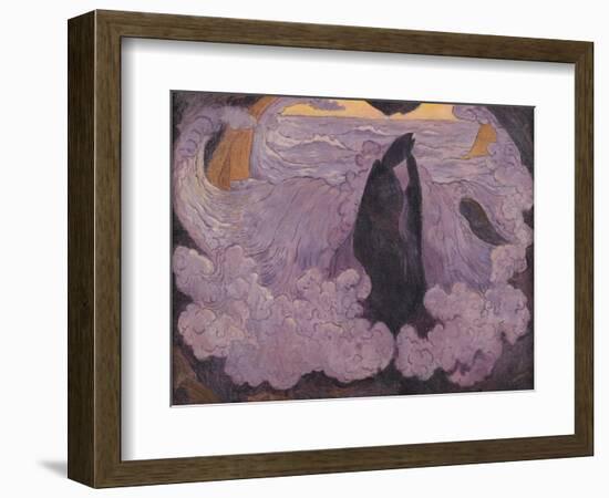 The Violet Wave, circa 1895-6-Georges Lacombe-Framed Premium Giclee Print