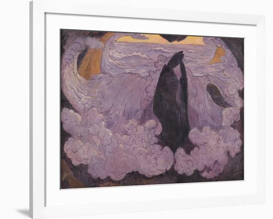 The Violet Wave, circa 1895-6-Georges Lacombe-Framed Giclee Print