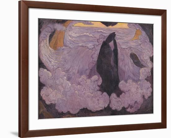 The Violet Wave, circa 1895-6-Georges Lacombe-Framed Giclee Print