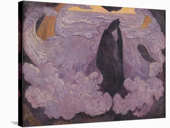 The Violet Wave, circa 1895-6-Georges Lacombe-Stretched Canvas