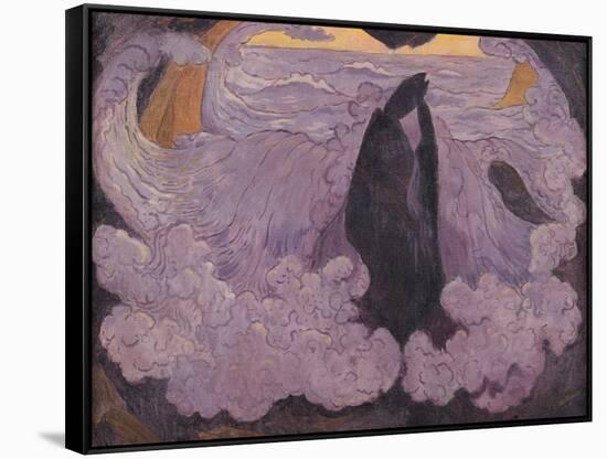 The Violet Wave, circa 1895-6-Georges Lacombe-Framed Stretched Canvas