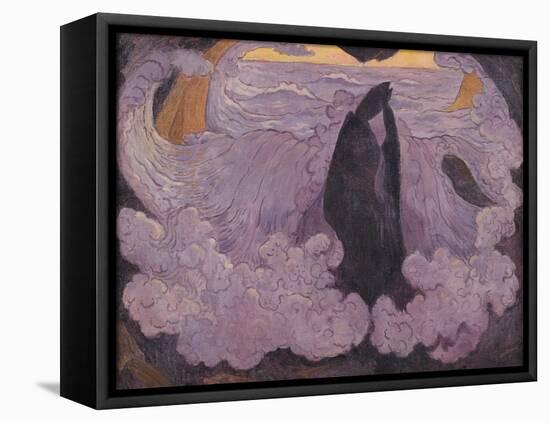 The Violet Wave, circa 1895-6-Georges Lacombe-Framed Stretched Canvas
