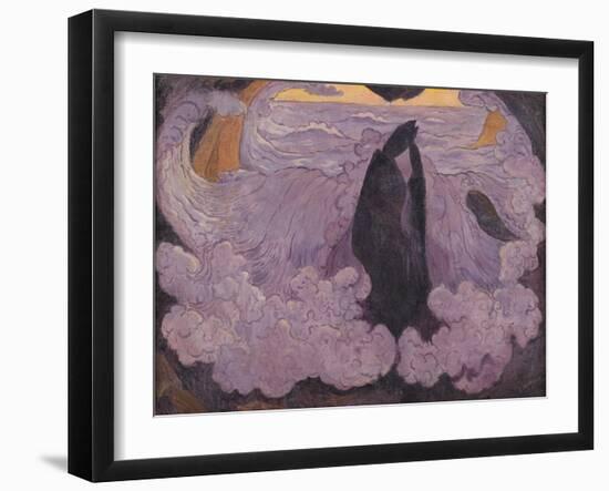 The Violet Wave, circa 1895-6-Georges Lacombe-Framed Giclee Print