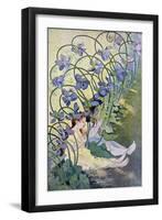 The Violets, Lively Flowers, 1897-Firmin Etienne Bouisset-Framed Giclee Print