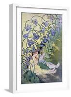 The Violets, Lively Flowers, 1897-Firmin Etienne Bouisset-Framed Giclee Print