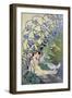 The Violets, Lively Flowers, 1897-Firmin Etienne Bouisset-Framed Premium Giclee Print