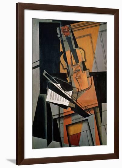 The Violin, 1916-Juan Gris-Framed Giclee Print