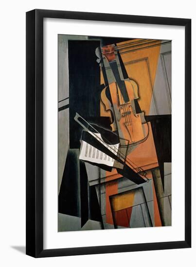 The Violin, 1916-Juan Gris-Framed Giclee Print