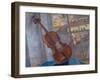 The Violin, 1918-Kosjma Ssergej Petroff-Wodkin-Framed Giclee Print