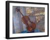 The Violin, 1918-Kosjma Ssergej Petroff-Wodkin-Framed Giclee Print