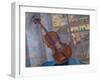 The Violin, 1918-Kosjma Ssergej Petroff-Wodkin-Framed Giclee Print