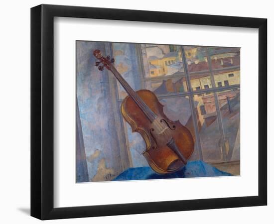 The Violin, 1918-Kosjma Ssergej Petroff-Wodkin-Framed Premium Giclee Print