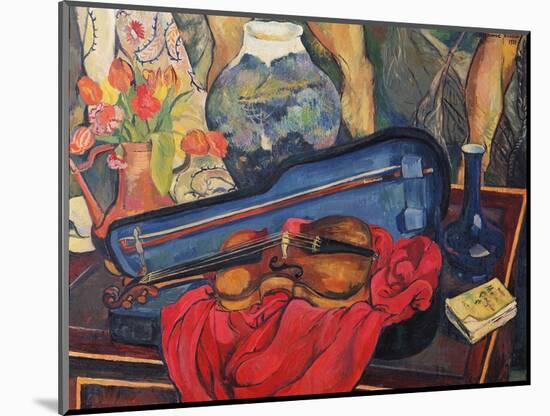The Violin Case, 1923-Suzanne Valadon-Mounted Giclee Print