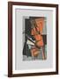 The Violin (on Handmade Paper)-Juan Gris-Framed Collectable Print