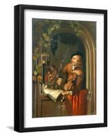 The Violin Player-null-Framed Giclee Print