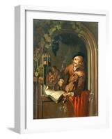 The Violin Player-null-Framed Giclee Print