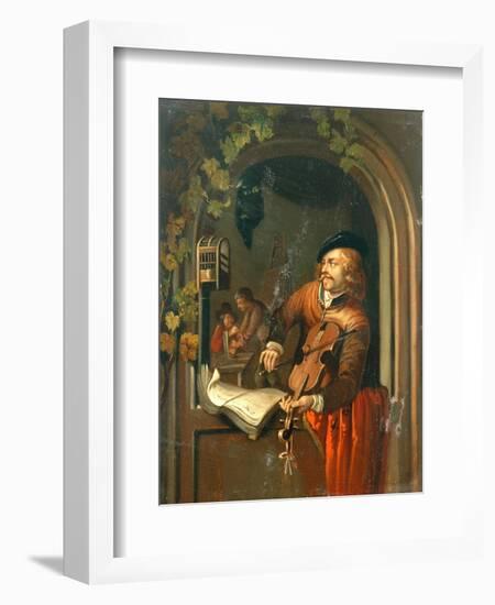 The Violin Player-null-Framed Giclee Print