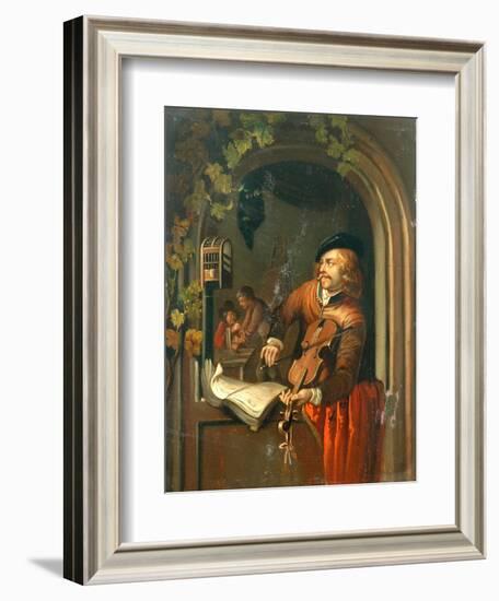 The Violin Player-null-Framed Giclee Print