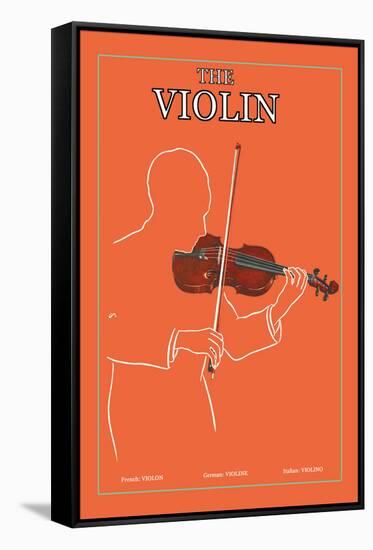 The Violin-null-Framed Stretched Canvas