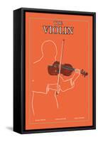 The Violin-null-Framed Stretched Canvas