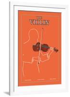 The Violin-null-Framed Art Print