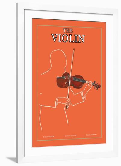 The Violin-null-Framed Art Print