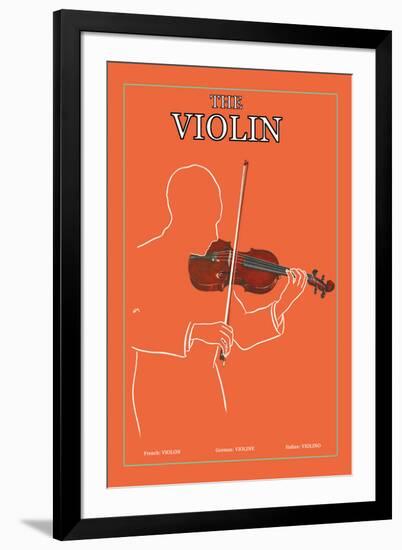 The Violin-null-Framed Art Print