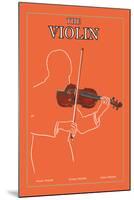 The Violin-null-Mounted Art Print