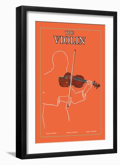 The Violin-null-Framed Art Print
