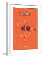 The Violin-null-Framed Art Print