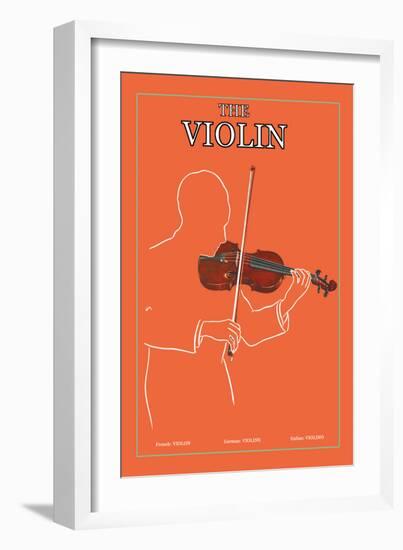 The Violin-null-Framed Art Print