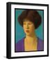 The Violinist, 1912 (Oil on Panel)-Mark Gertler-Framed Giclee Print