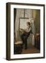 The Violinist at the Window, 1861-Otto Franz Scholderer-Framed Giclee Print
