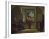 The Violinist at the Window, about 1860-Moritz Von Schwind-Framed Giclee Print