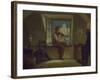 The Violinist at the Window, about 1860-Moritz Von Schwind-Framed Giclee Print