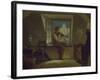 The Violinist at the Window, about 1860-Moritz Von Schwind-Framed Giclee Print