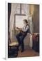 The Violinist at the Window-Franz Otto Scholderer-Framed Giclee Print