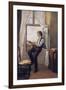 The Violinist at the Window-Franz Otto Scholderer-Framed Giclee Print