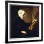 The Violinist, (Oil on Canvas)-Stanhope Alexander Forbes-Framed Giclee Print