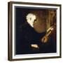 The Violinist, (Oil on Canvas)-Stanhope Alexander Forbes-Framed Giclee Print