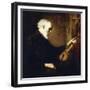 The Violinist, (Oil on Canvas)-Stanhope Alexander Forbes-Framed Giclee Print