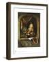 The Violonist at the Window-Gerard Dou-Framed Collectable Print